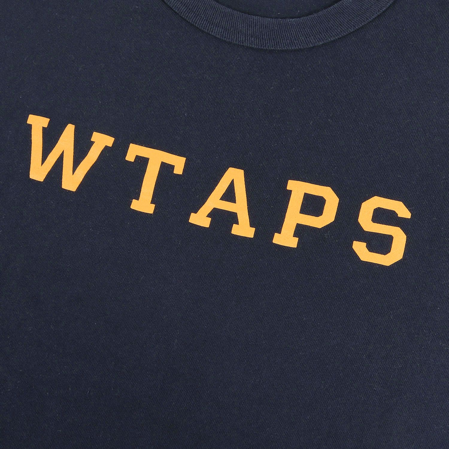 WTAPS ダブルタップス Tシャツ サイズ:M ブランドロゴ ヘビー DESIGN 