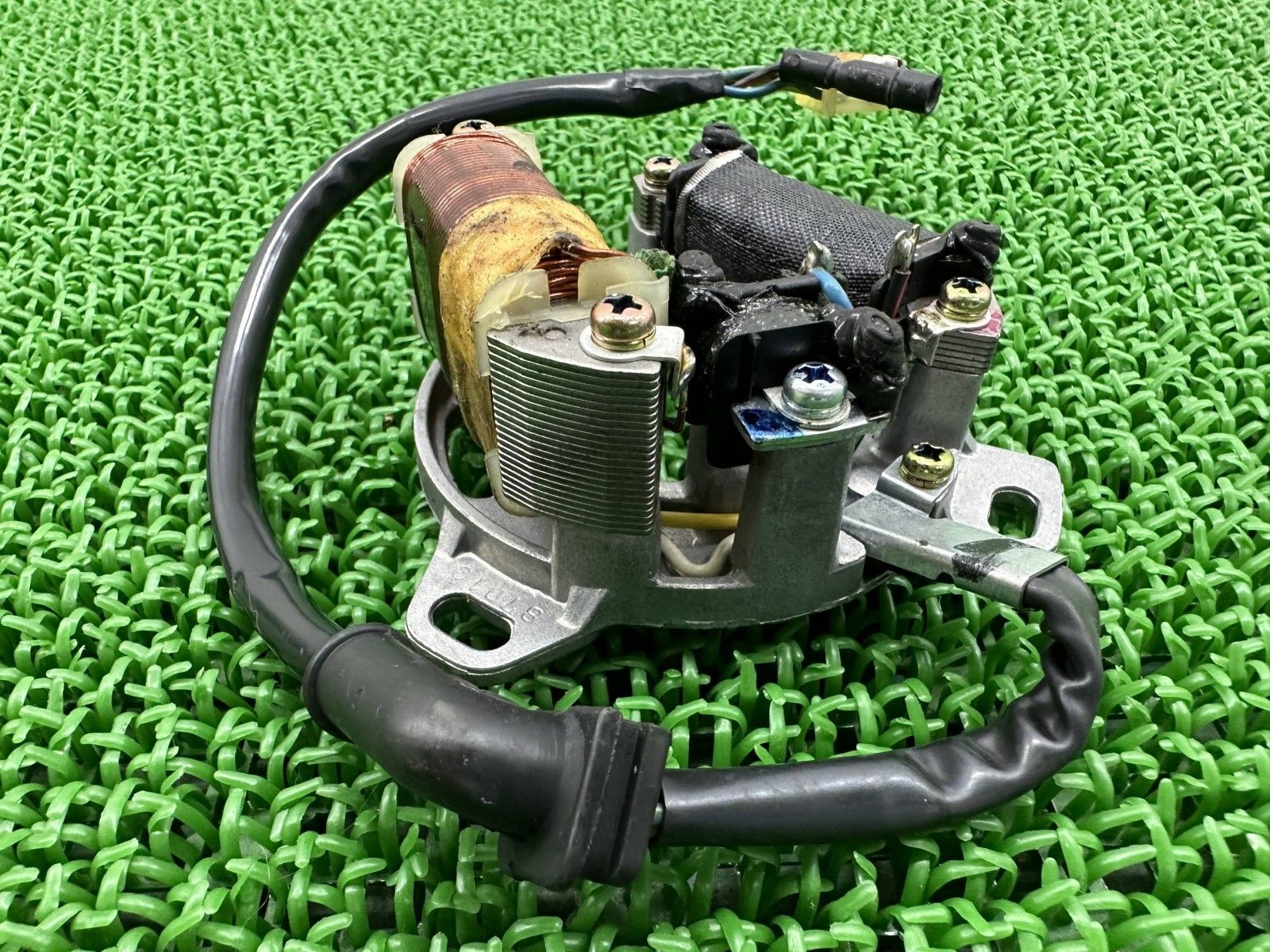 NSR50 ステーターコイル ホンダ 純正 バイク 部品 AC10 前期 NS-1 NSR80 ジェネレーター フライホイール 車検 Genuine fC