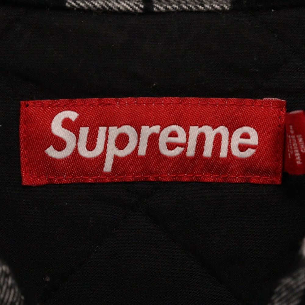 SUPREME (シュプリーム) 24AW Quilted Flannel Zip Up Shirt