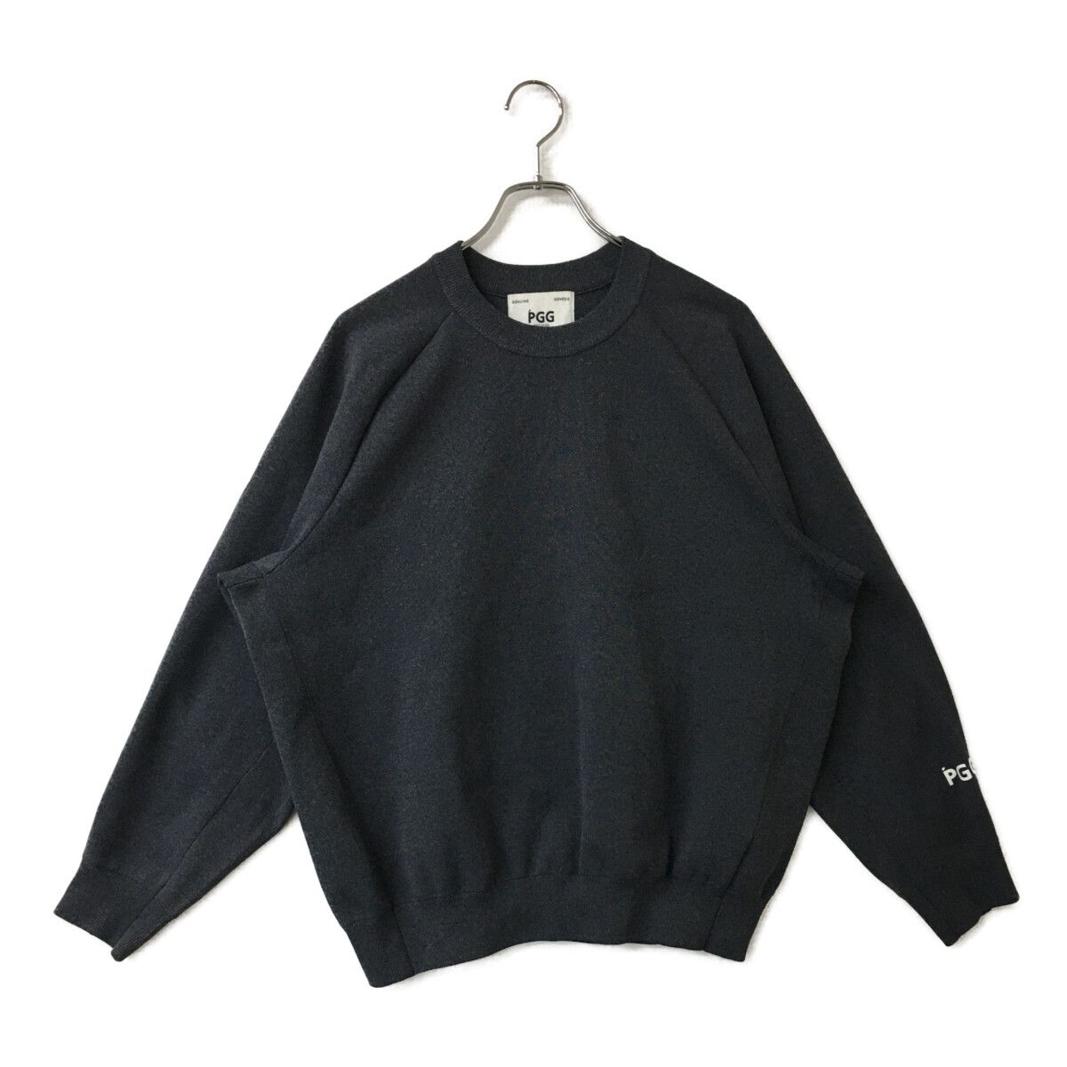 中古 メンズ ピージージー PGG セーター 4(M) グレー系 クルーネック  