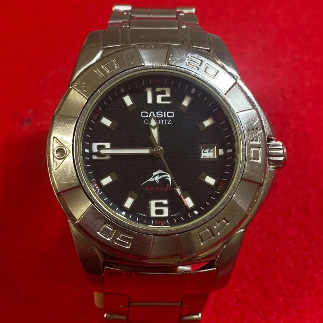 CASIO カジキダイバー MDV-100 WR 20BAR カシオ quartz メンズ 腕時計
