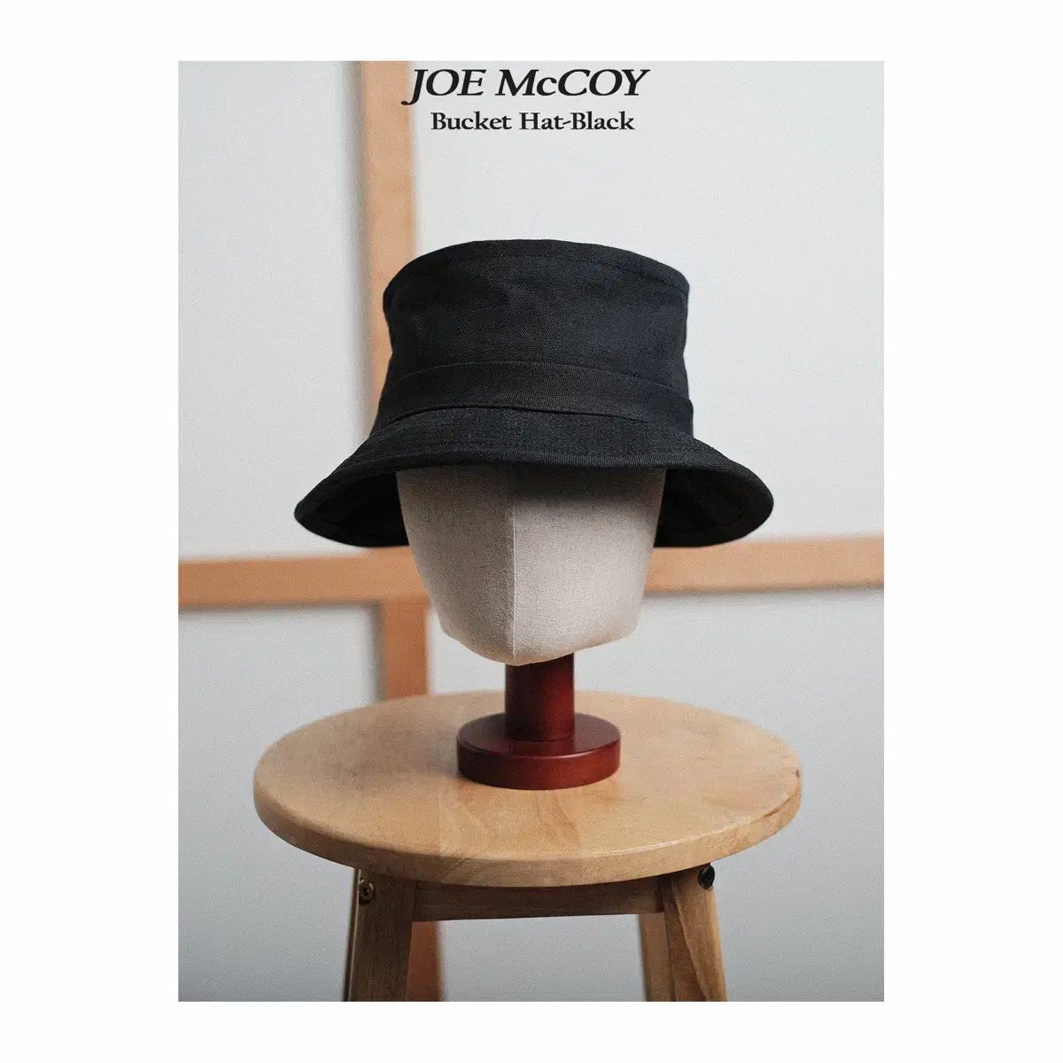 ザ リアルマッコイズ ジョーマッコイ バケットハット ブラック