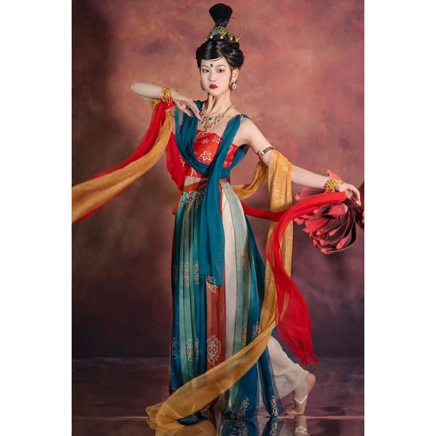 チャイナ衣装 チャイナ風ダンス衣装