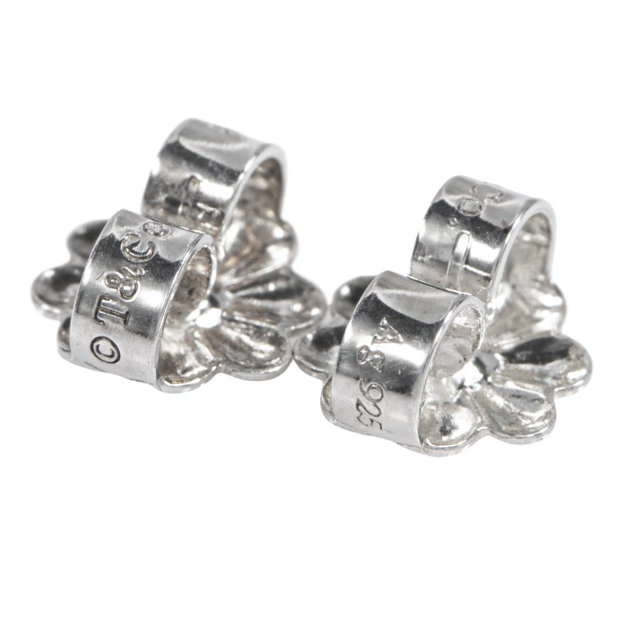 Tiffany & Co. オープンハートフープピアス スモール シルバー