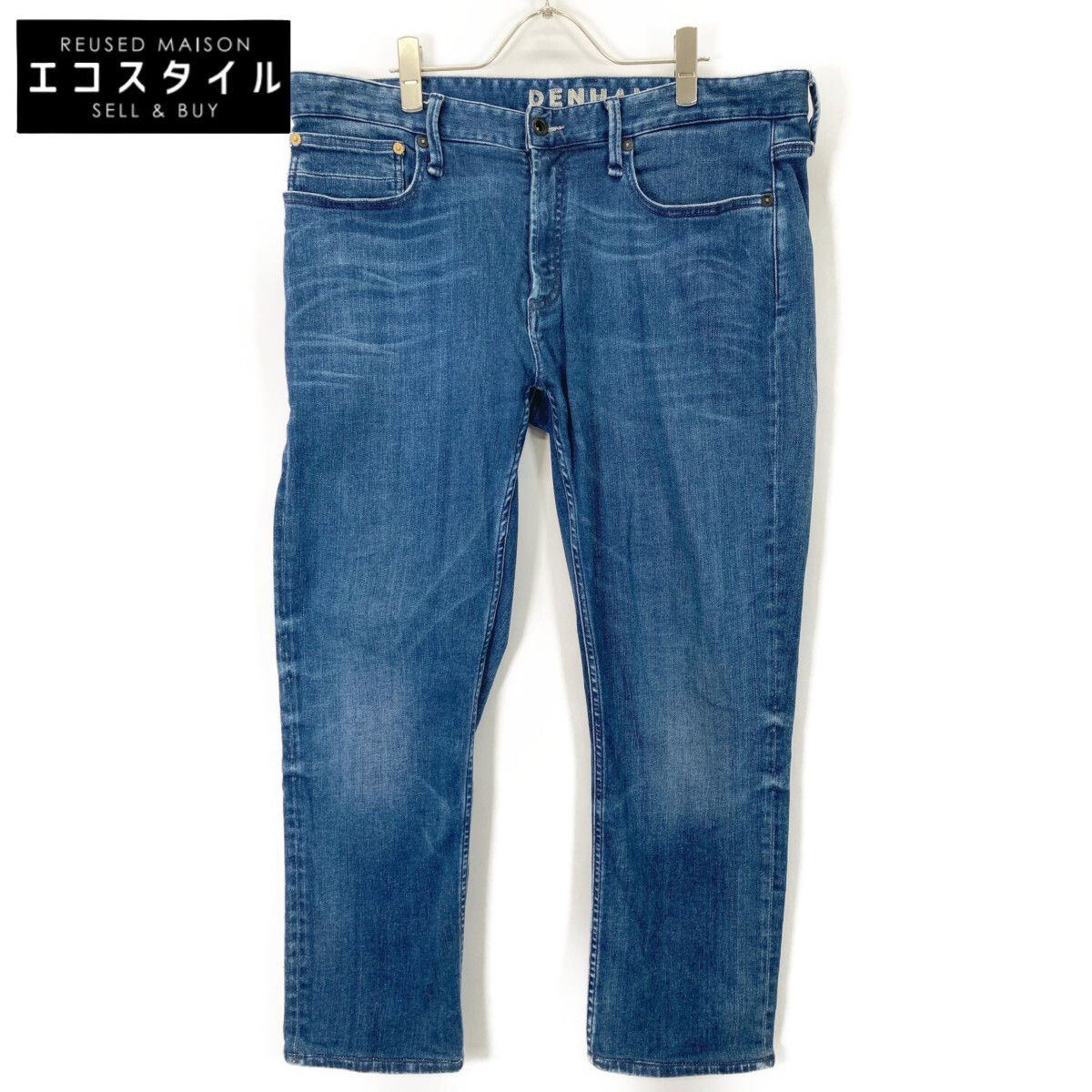 DENHAM デンハム ﾌﾞﾙｰ 27200-1-11011 RAZOR SLIM FIT ﾃﾞﾆﾑ W36L34
