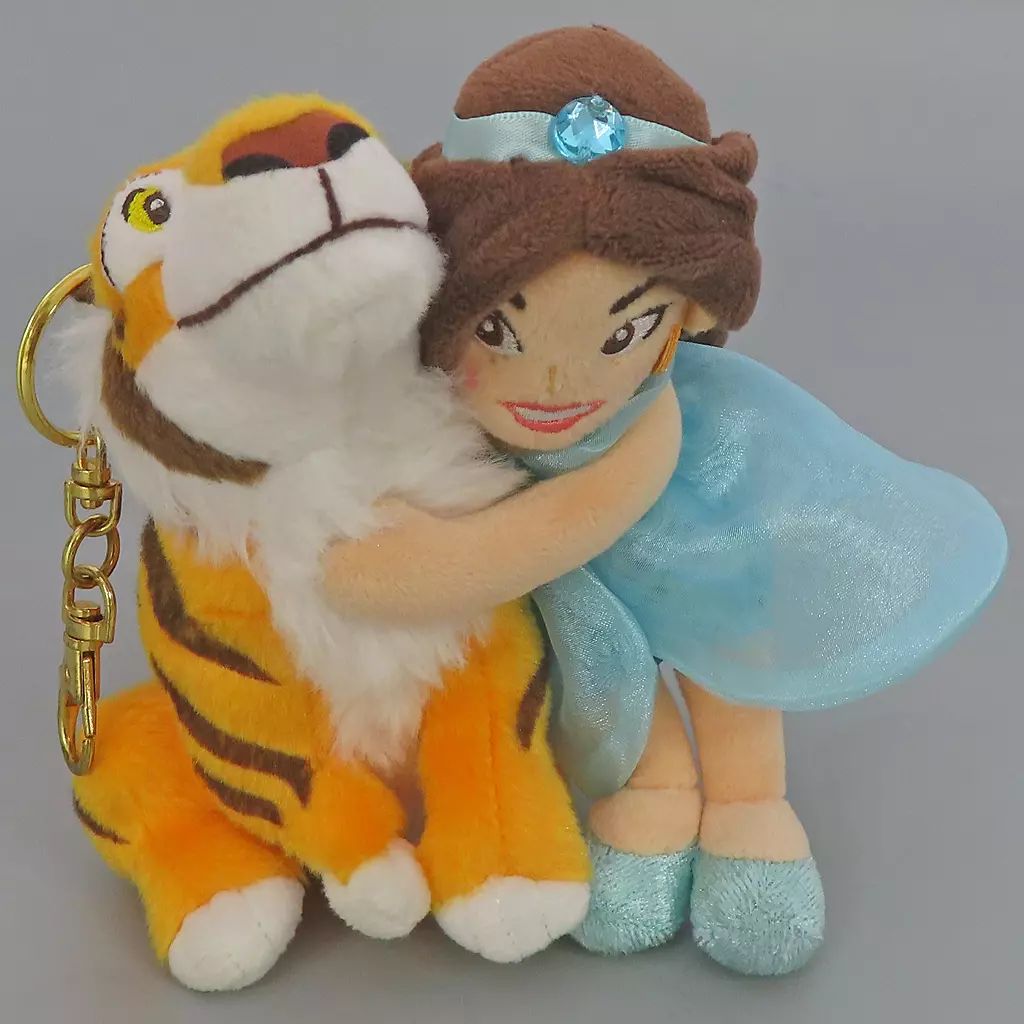 アラジンとジャスミンぬいぐるみキーチェーン disney アラジン
