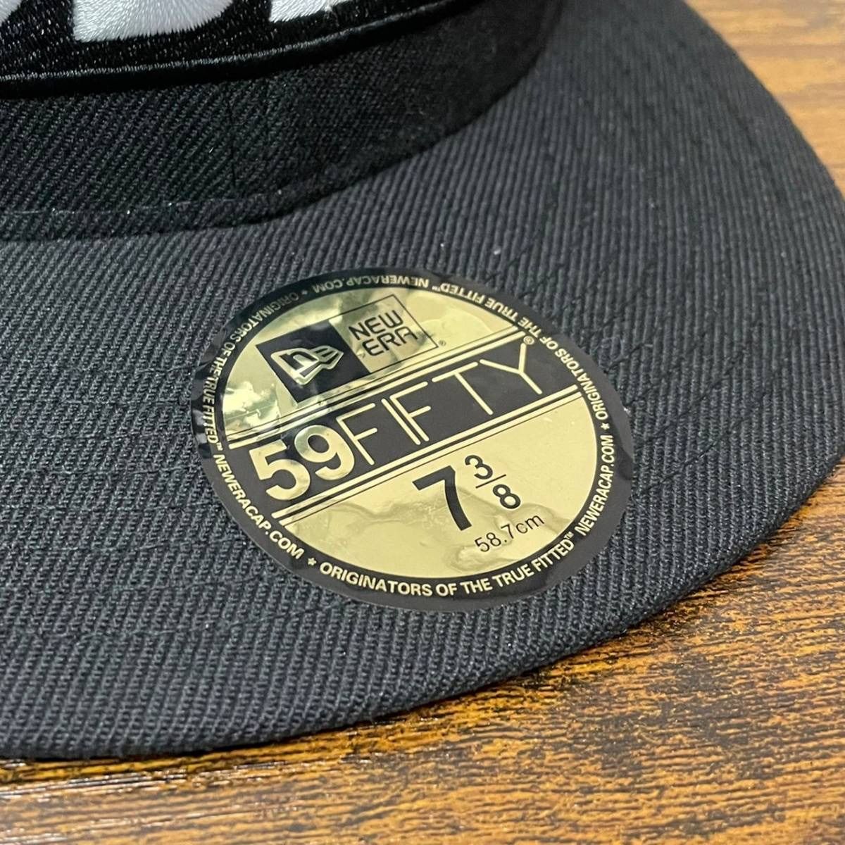C41 ニューエラ 59fifty OBEY オベイ コラボ ボックスロゴ 美品
