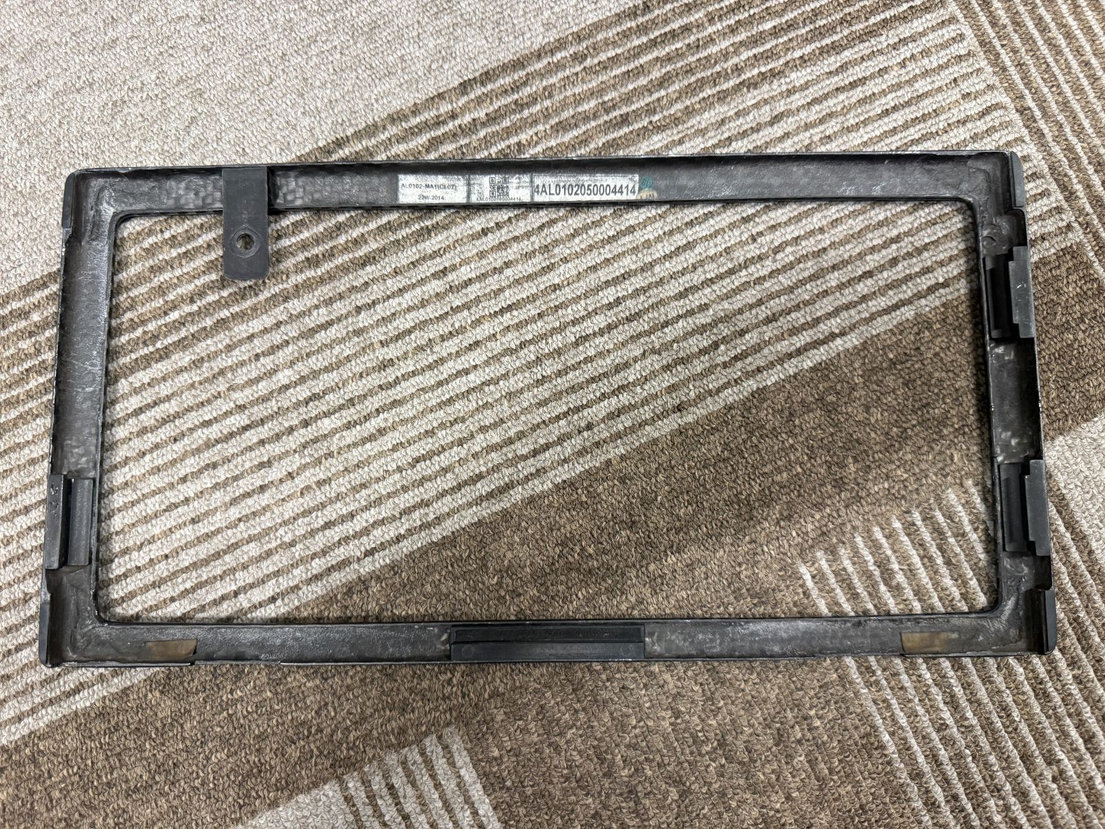 人気アイテムお得に購入！ ZS MUGEN カーボンナンバーフレーム 2個セット