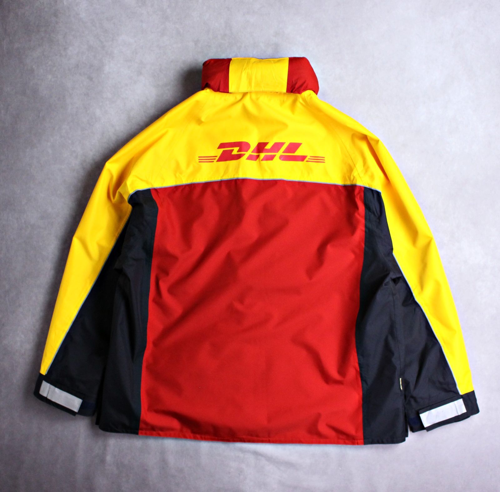DHLxGORE-TEX】ゴアテックス ハードシェル ナイロンジャケット XL 