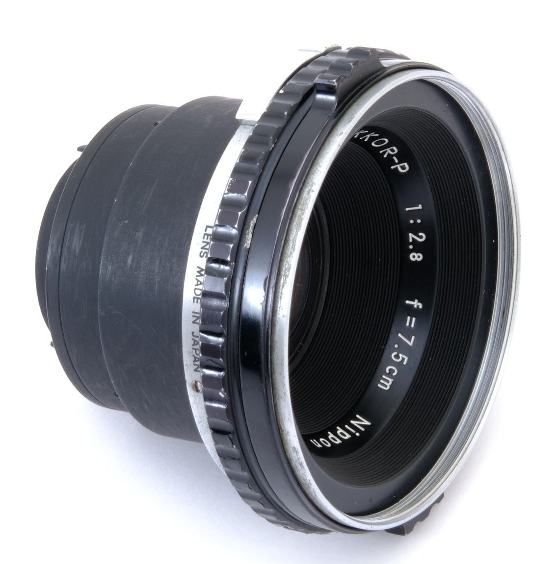 BRONICA NIKKOR-P 75mm F2.8 中判カメラ レンズ BRONICA 中判カメラ