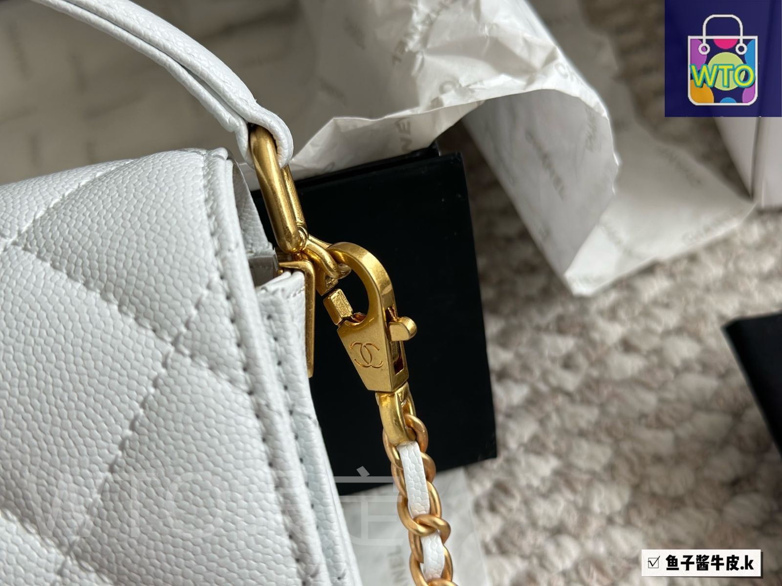 シャネル 24K フラップバッグ18cm ブラック 今日特価】Chanel 24K シャネル 24K ハンドル フラップバッグ