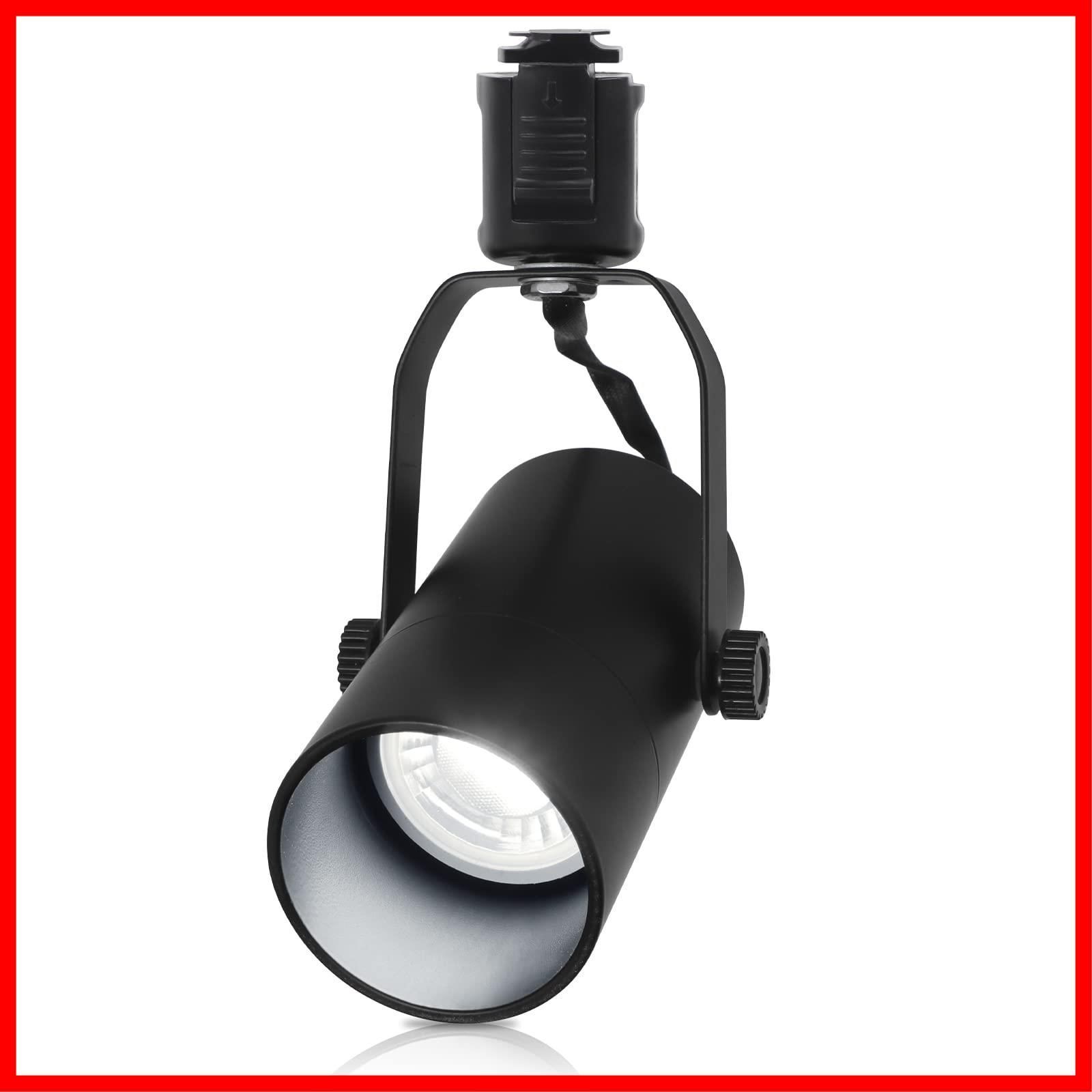 新着商品 黒 ダクトレール E11口金 LED電球 E11 60W形相当 昼光色 スポットライト 6W 600lm ライティングバー用照明器具 ダクトレール用 LED電球＋器具セット ledスポットライト付き 天井照明 Dotoy 人気 黒 昼光色