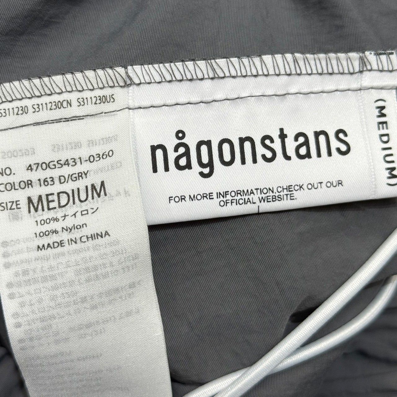 nagonstans ナゴンスタンス 23SS asymmetry drawstring skirt