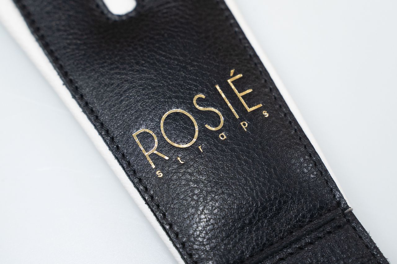 new】ROSIE / ROSIE straps Limited Collection B&W Black with White