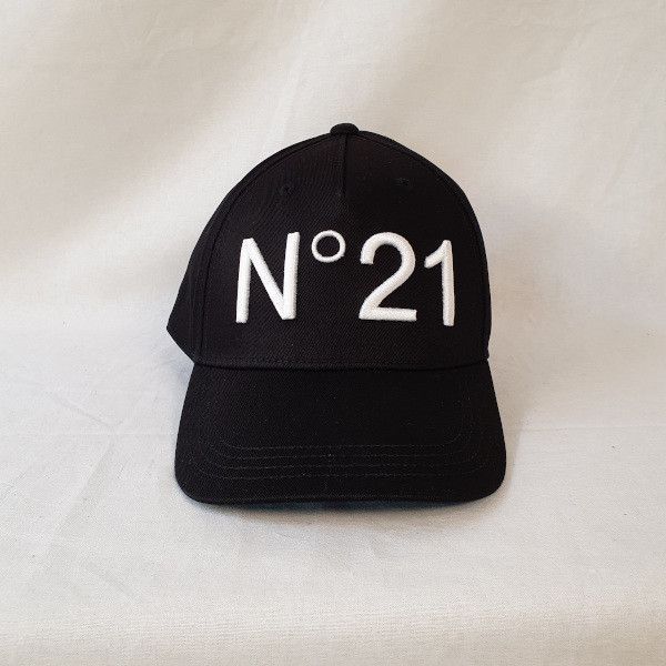 N°21 KIDS ベースボールキャップ Ⅲサイズ ブラック N2143FN0041 大人も着用可