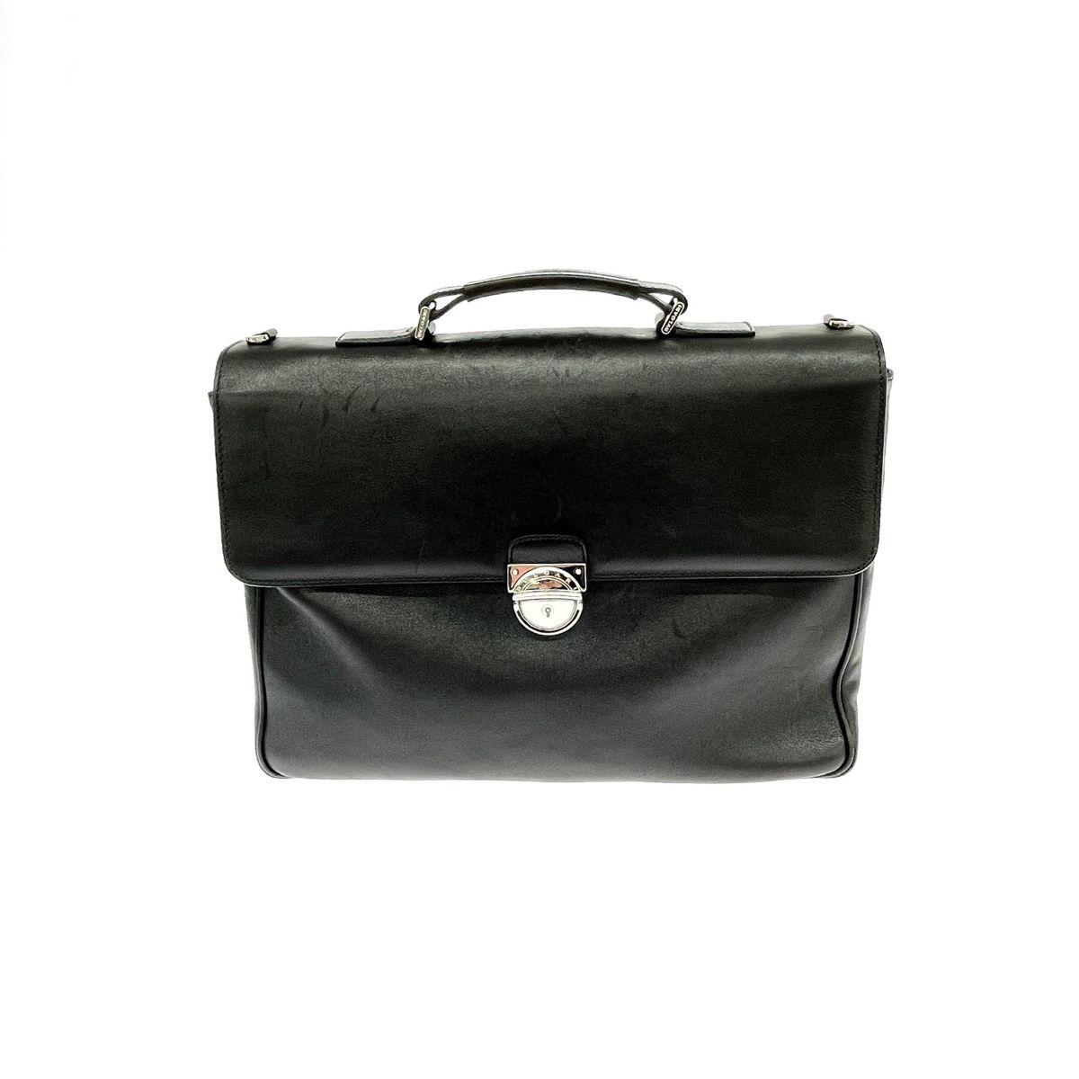 PELLE MORBIDA キャピターノ　ブリーフバッグ　2室タイプBLACK CA014A-ブリーフバッグ(2室タイプ) | PELLE MORBIDA ペッレ モルビダ