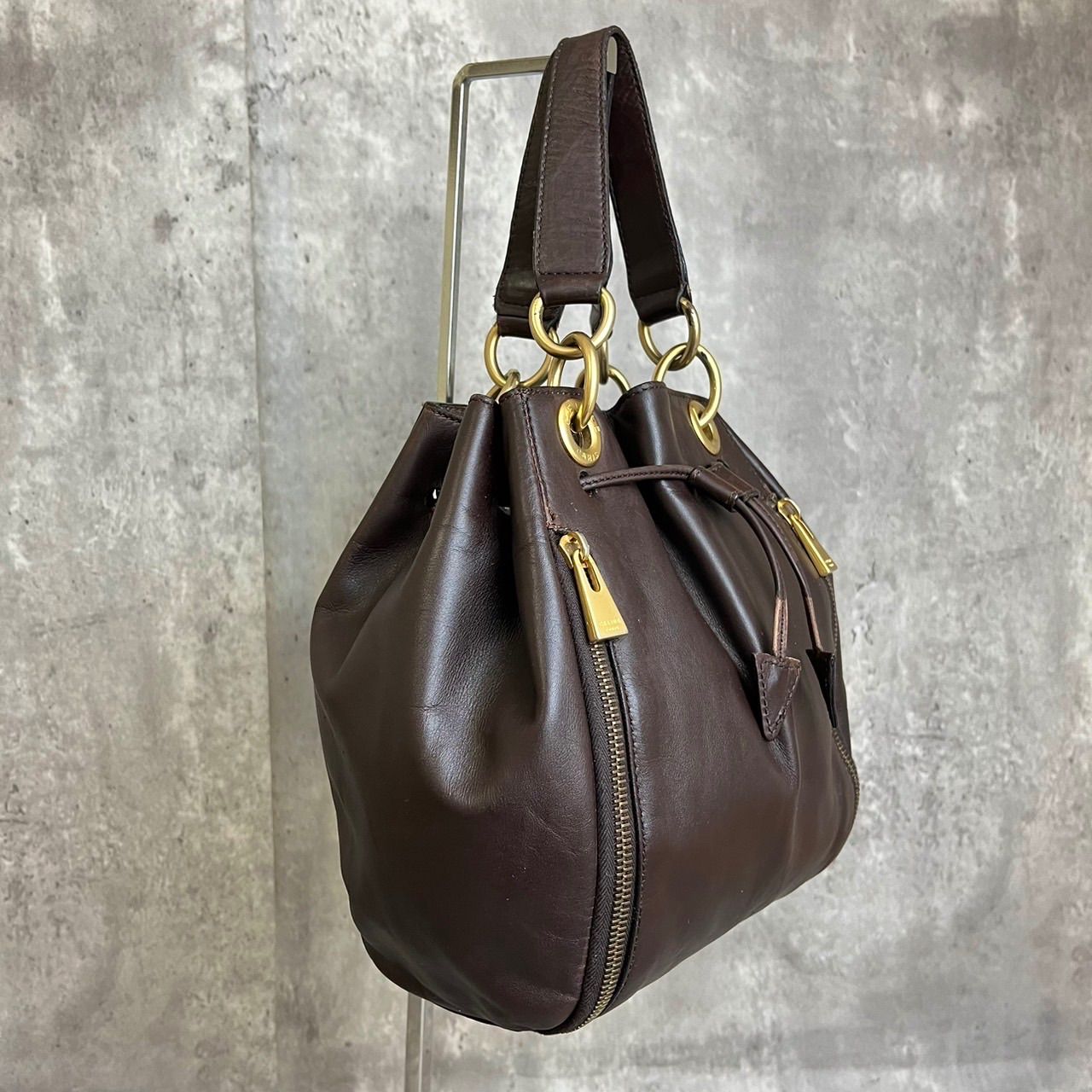 ✨良品✨ CELINE セリーヌ トートバッグ ハンドバッグ 巾着