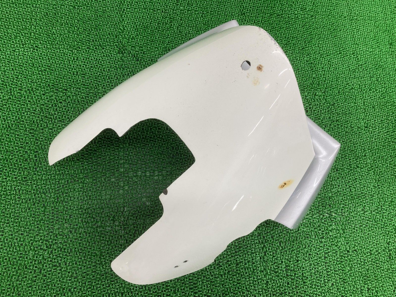 750ターボ アンダーカウル 白/銀 社外 バイク 部品 ZX750E GPZ750 FRP
