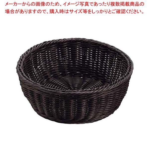 抗菌樹脂 丸型バスケット DS106 21型 ブラック