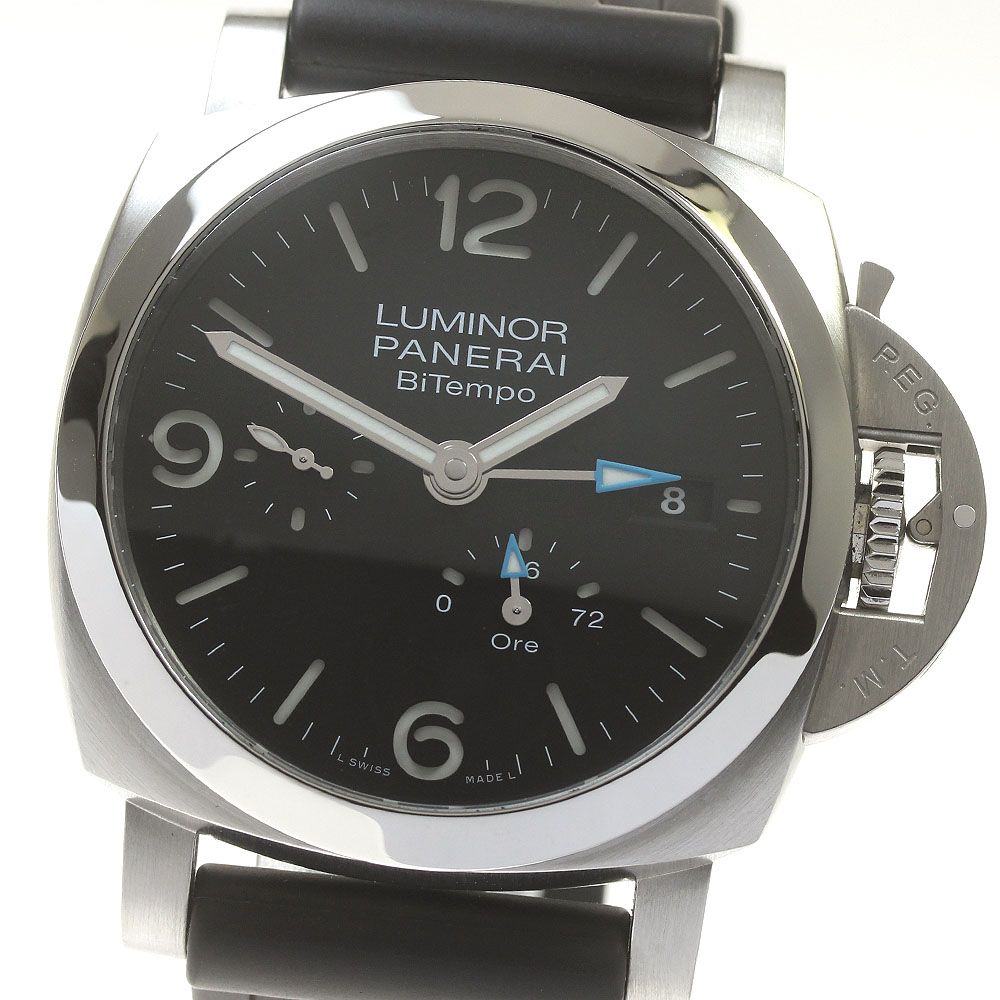 パネライ PANERAI PAM01360 ルミノール ビテンポ  パワーリザーブ 自動巻き メンズ良品箱・保証書付き_828115