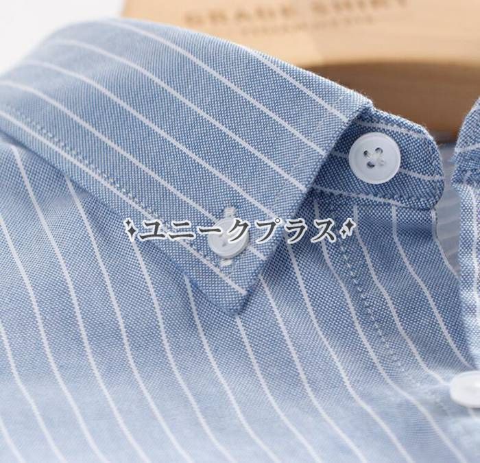 メンズ ストライプシャツ 長袖シャツ 胸ポケット ゆったりa0801 長袖シャツ メンズ カジュアルシャツ ストライプ 胸ポケット