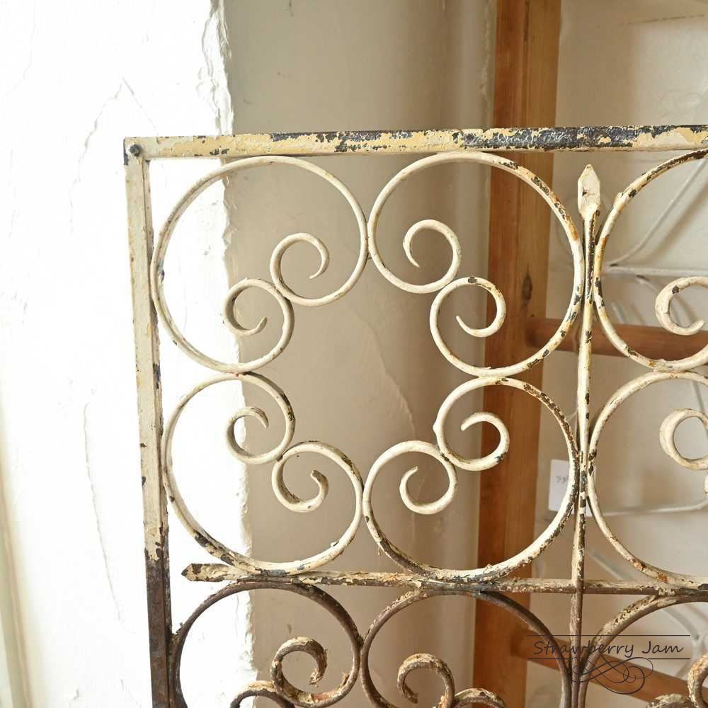 L3705-290 英国アンティーク イングリッシュガーデン アイアンゲート ガーデン 庭造り アイアン 壁掛け オーナメント イギリス