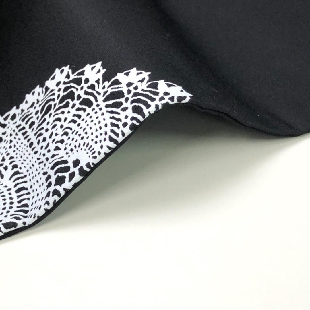 名古屋帯 美しい華柄模様 染柄 黒色 O-5367 名古屋帯 美しい華柄模様 染柄 黒色 O-5367 - メルカリ