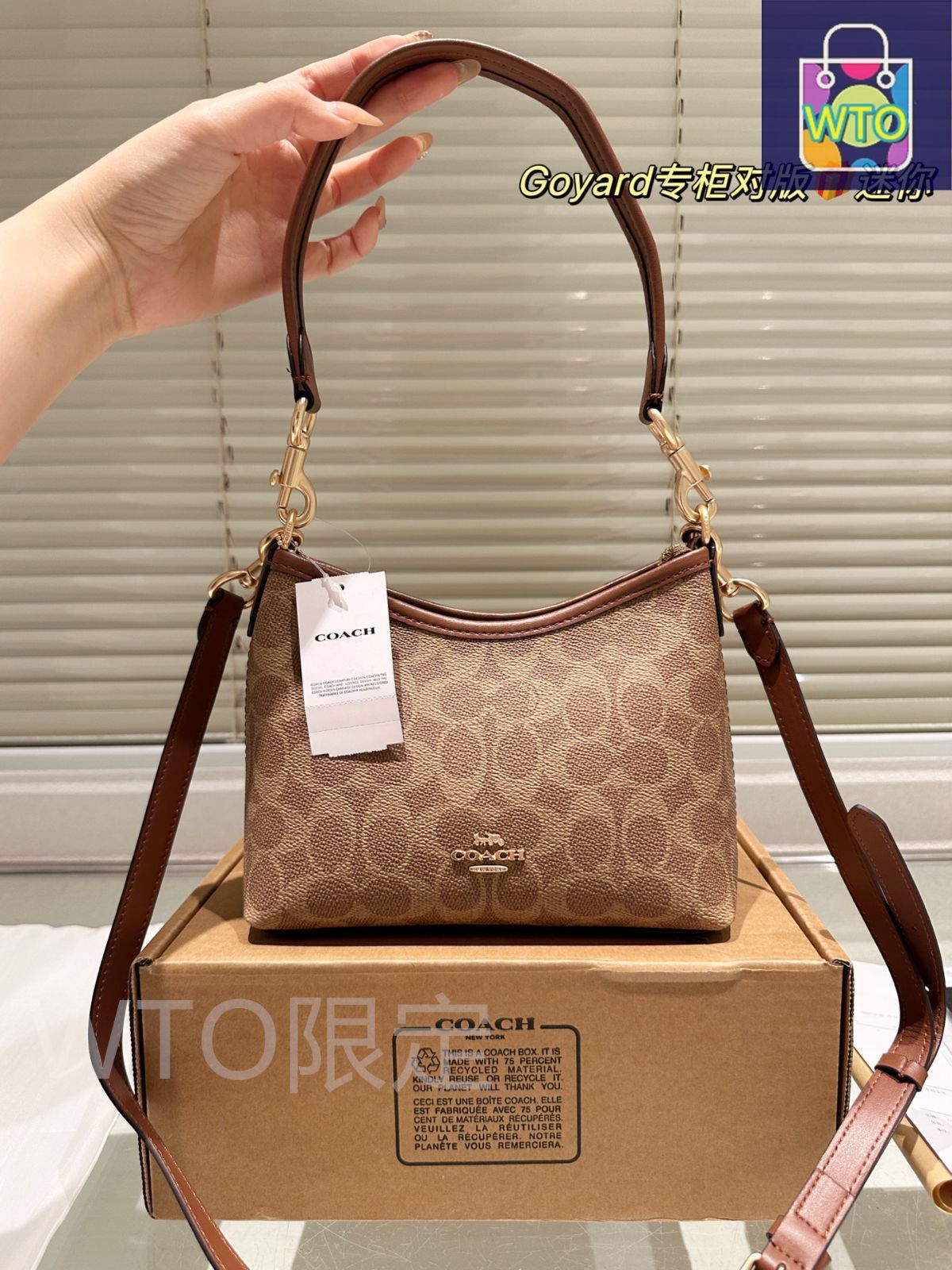 今日 COACH Mini 流浪包 クーチ ミニ ローヤル バッグ -WTO輸入3