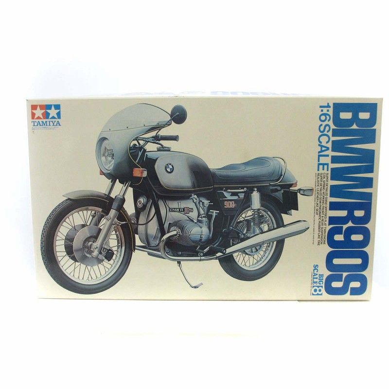 未組み立て！Tamiya BMW R90S 1/6 scale オートバイ TAMIYA 1/6 BMW R90S 16008 1/6 motorcycle No.8 plastic model