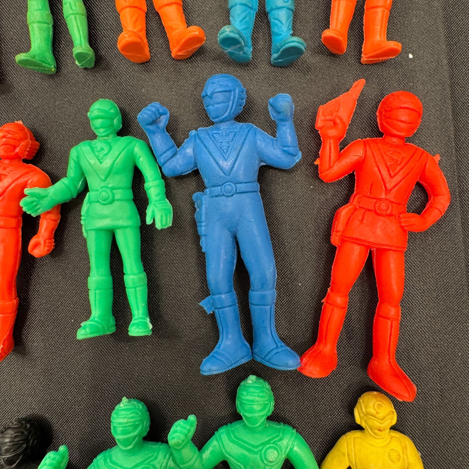 戦隊ヒーロー ターボレンジャー　消しゴムフィギュア A【戦隊ヒーロー】 超獣戦隊ライブマン 高速戦隊ターボ