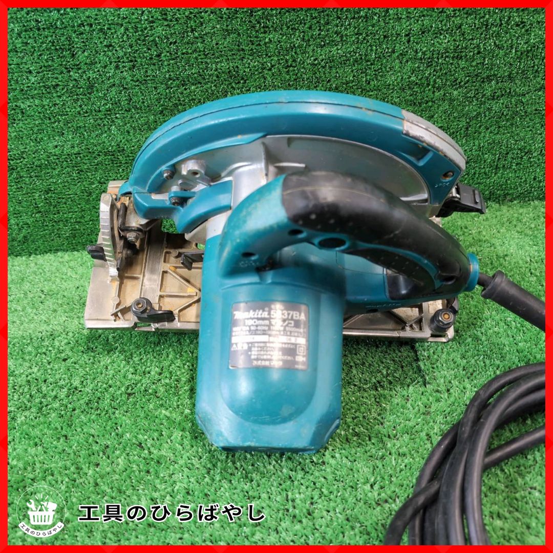 中古　makita マキタ 190mm丸ノコ 5837BA 中古・即納・送料無料・チップソー付】マキタ 190mmマルノコ