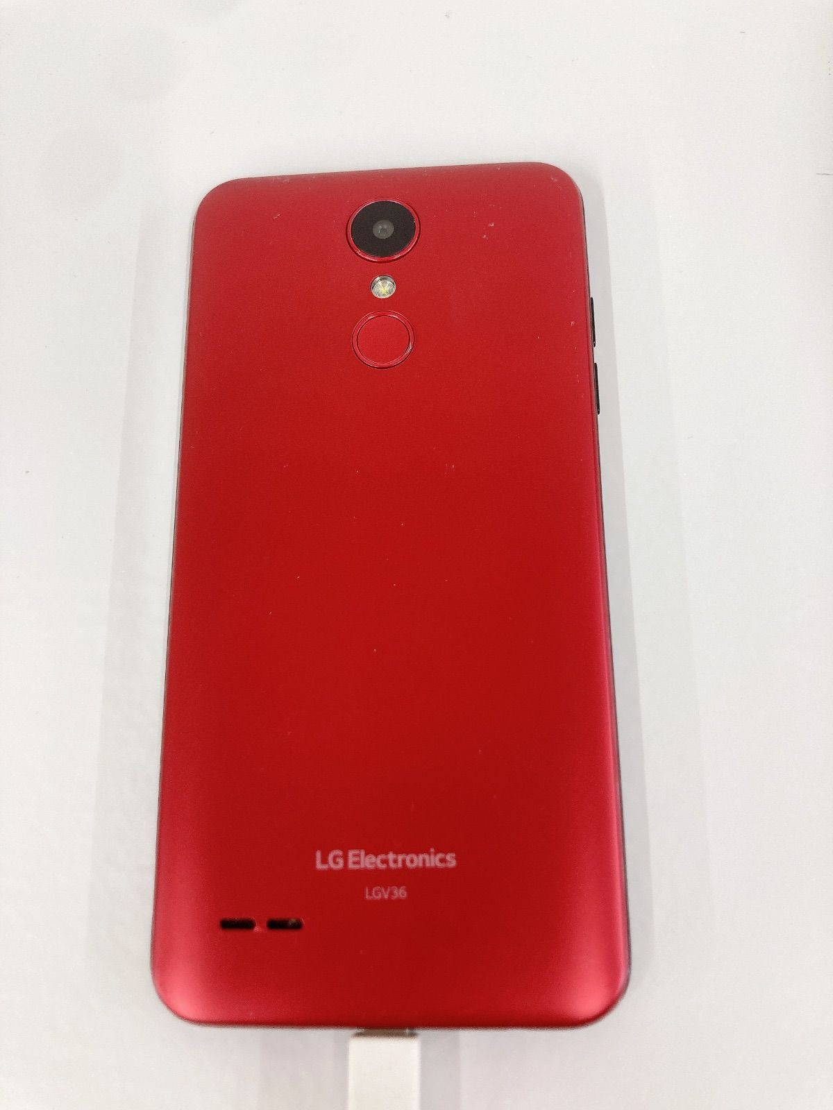 初期化済み】LG it LGV36 au Android スマホ本体 レッド