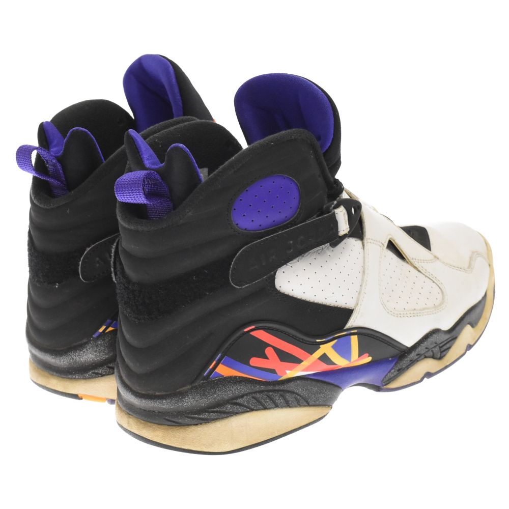 NIKE (ナイキ) AIR JORDAN 8 RETRO 3 PEAT エアジョーダン8 レトロ 3ピート ハイカットスニーカー US11/29cm  ホワイト/ブラック 305381-142 - メルカリ