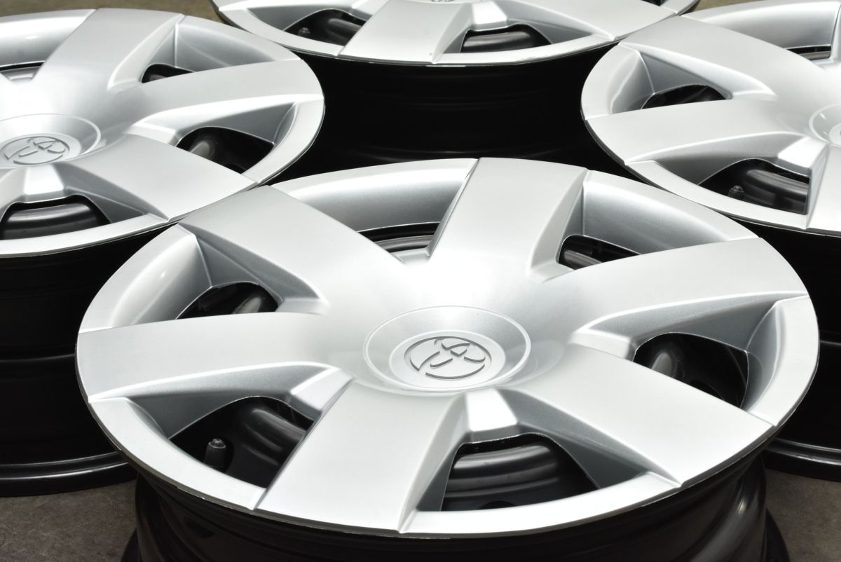 良好品】トヨタ 200 ハイエース 純正 15in 6J +35 PCD139.7 4本セット 良好品】トヨタ 200 ハイエース 純正 15in 6J +35 PCD139.7 4本セット