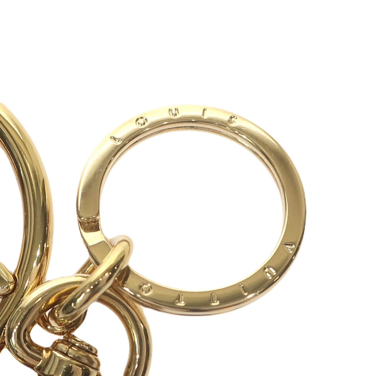 新品同様】LOUIS VUITTON ルイ・ヴィトン ポルト クレ・LV トレジャード M01207 RM3273 モノグラム GP メタル ゴールド  キーホルダー キーリング バッグチャーム メンズ レディース - メルカリ