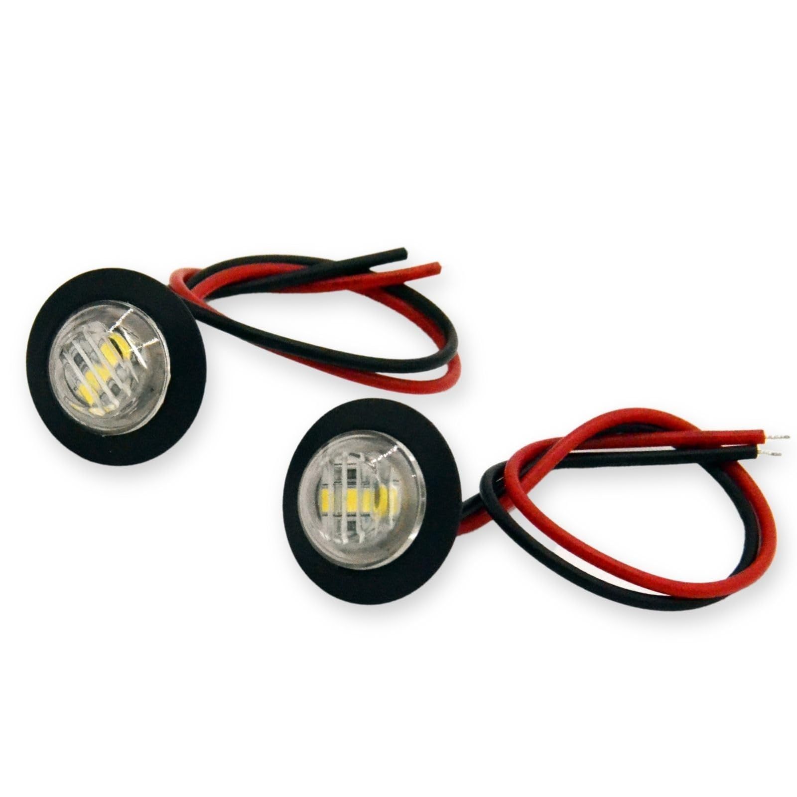 数量限定】ウインカー サイドマーカー LED ミニ 埋め込み 自動車 カウル バイク 2個セット wish 白色 防水 calm 12V 汎用 -  メルカリ