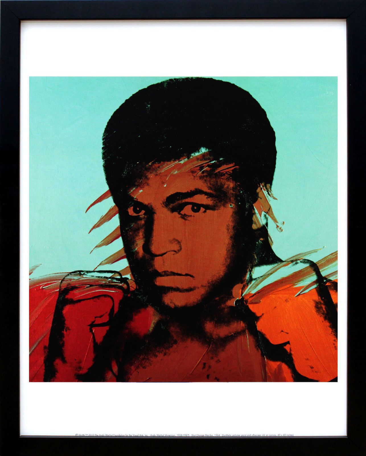 ウォーホル アンディ 絵画「モハメド Ali,c Andy Muhammad - Warhol