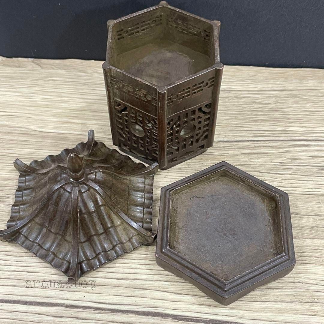 銅 細工 龍薫炉 弔り炉 博山薫香炉 茶道置物 装飾品 工芸品 置物 超熱 銅 細工 龍薫炉 弔り炉 博山薫香炉 茶道置物 装飾品 工芸品