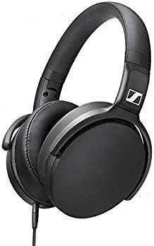 【中古】ゼンハイザー ヘッドホン 密閉型 リモコン付き HD 400S ブラック 入力インピーダンス18【国内品】