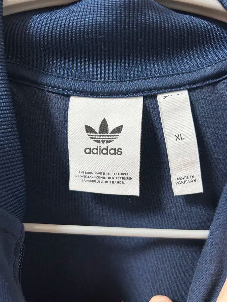 アディダス ヨーロッパ ツーウェイ ジッパートラックジャージ ネイビー
