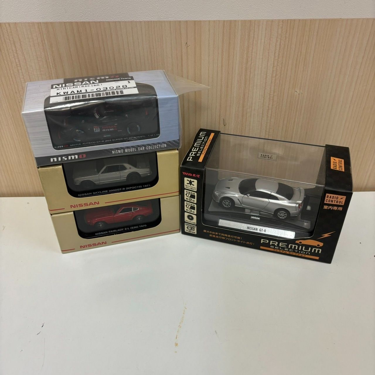 【日産 ミニカー おまとめ販売☆】PREMIUM SELECTION TAIYO GT-R nismo NISSAN KYOSHO SKYLINE 2000GT-R 1971 FAIRLADY Z-L S30 1970