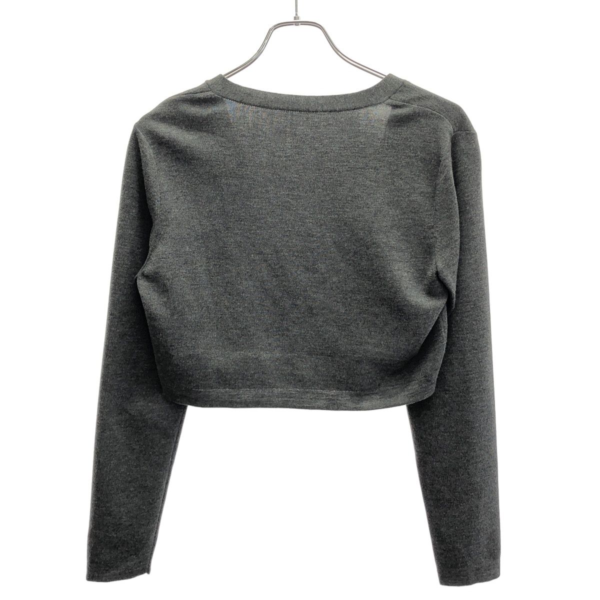 FOXEY NEWYORK フォクシー ニューヨーク Initial Cardigan カーディガン 44122 グレー 42
