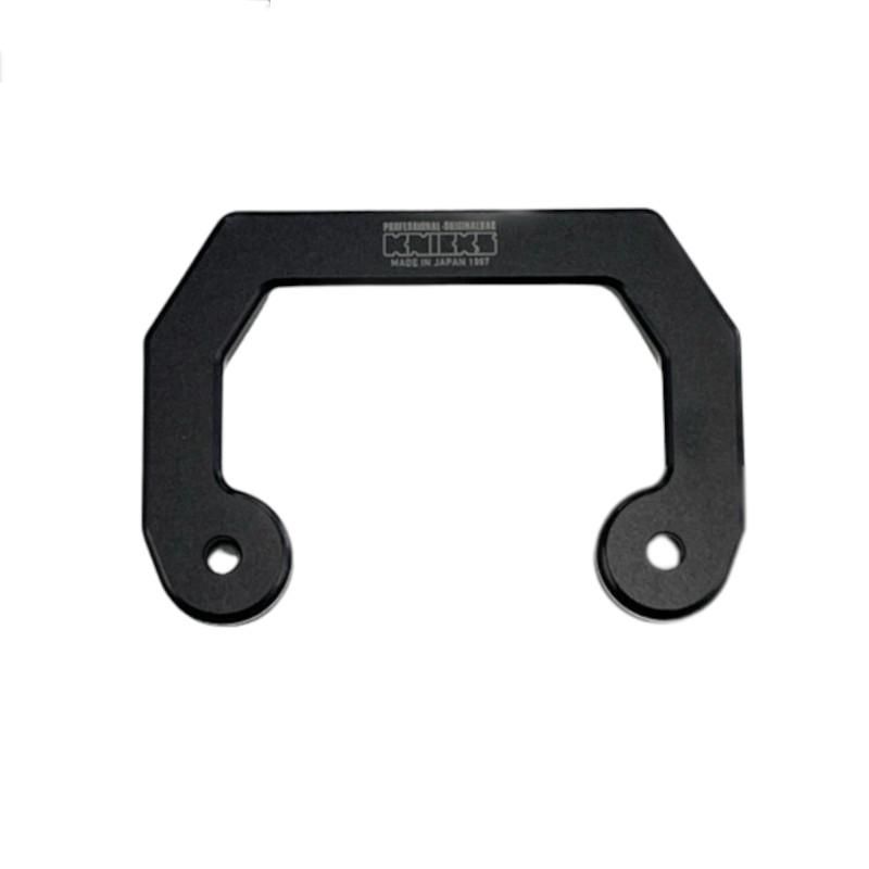 KNICKS ニックス 硬質アルミ サスペンダー用 フック 黒 ブラック SUSビスナット付属 超軽量 アルマイト加工 腰袋 腰道具 ALU-SF-B