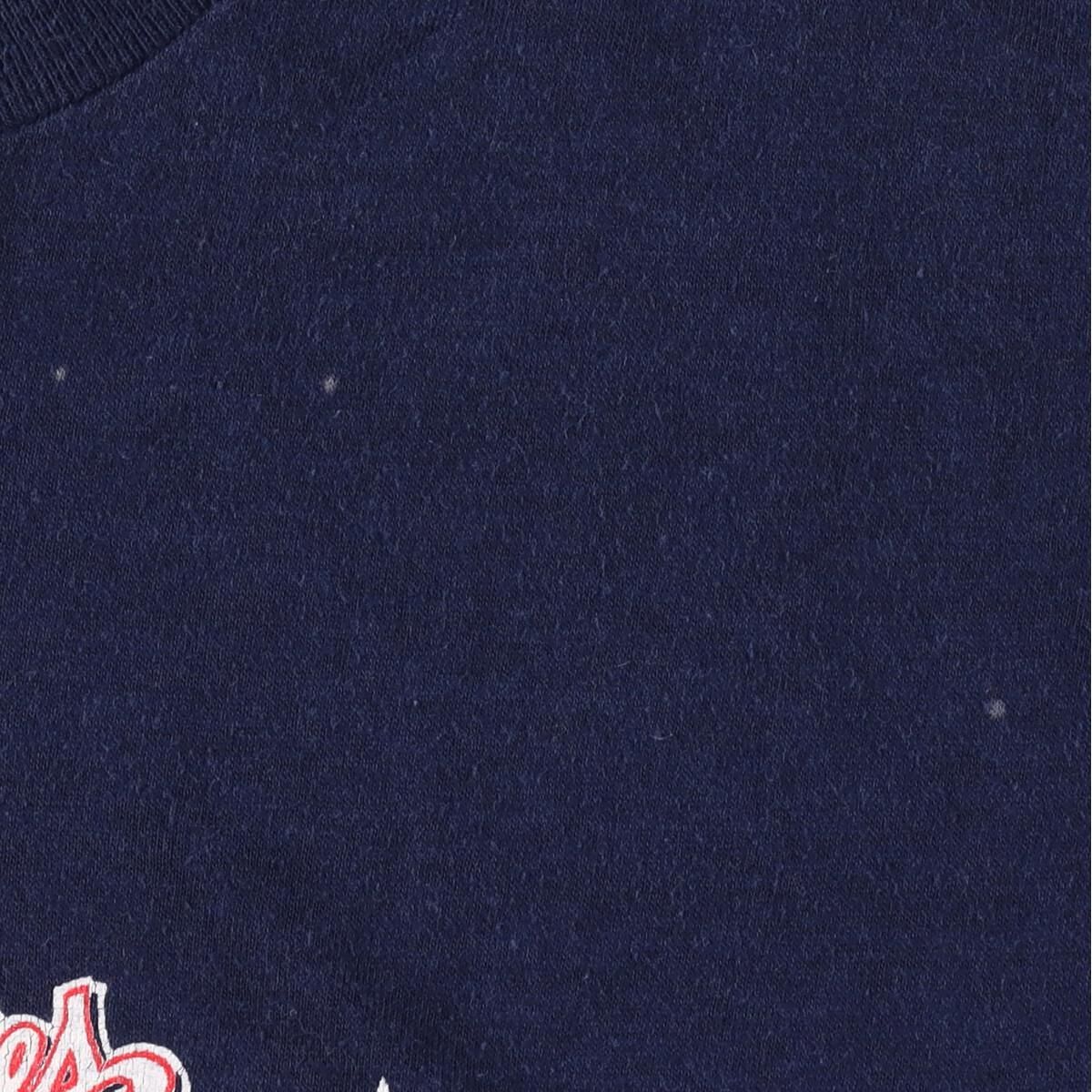 古着 80年代 LOGO7 MLB MINNESOTA TWINS ミネソタツインズ スポーツプリントTシャツ USA製 メンズM ヴィンテージ/eaa259621