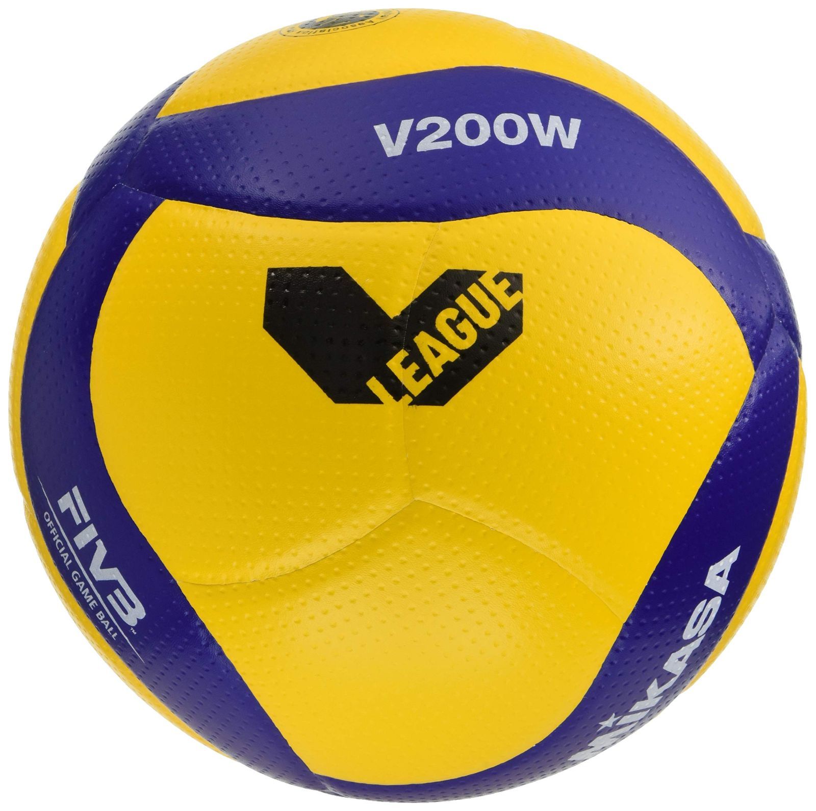 【新着商品】V200W-V イエロー/ブルー 【Vリーグバージョン】 一般・大学・高校 推奨内圧0.3(kgf/) 検定球 国際公認球 5号 バレーボール ミカサ(MIKASA)
