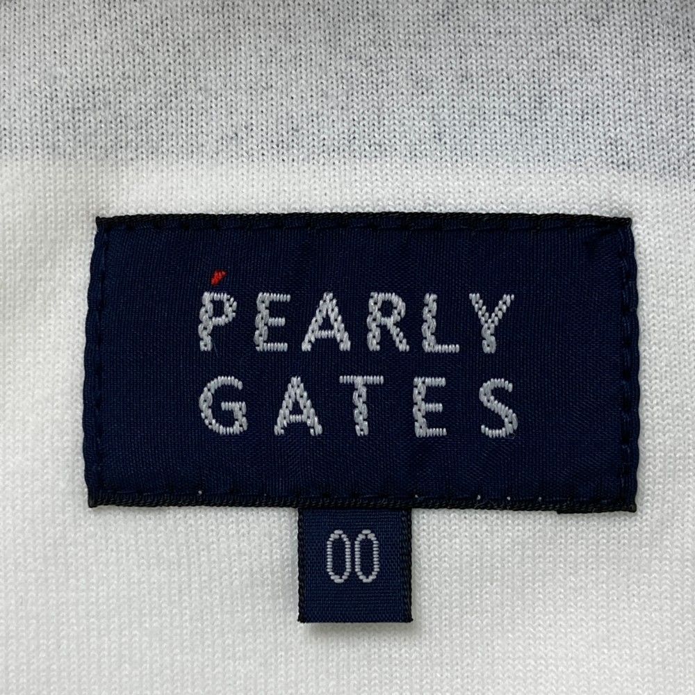 サイズ：00 PEARLY GATES パーリーゲイツ ; スカート ニコちゃん パイル ボーダー柄 ネイビー系 [240101413231] ゴルフウェア レディース ストスト PEARLY GATES パーリーゲイツ ; スカート パイル ニコちゃん