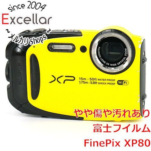 FUJIFILM■FinePix XP80■イエロー/1640万画素■新品未開封 ★即決★ 富士フイルム