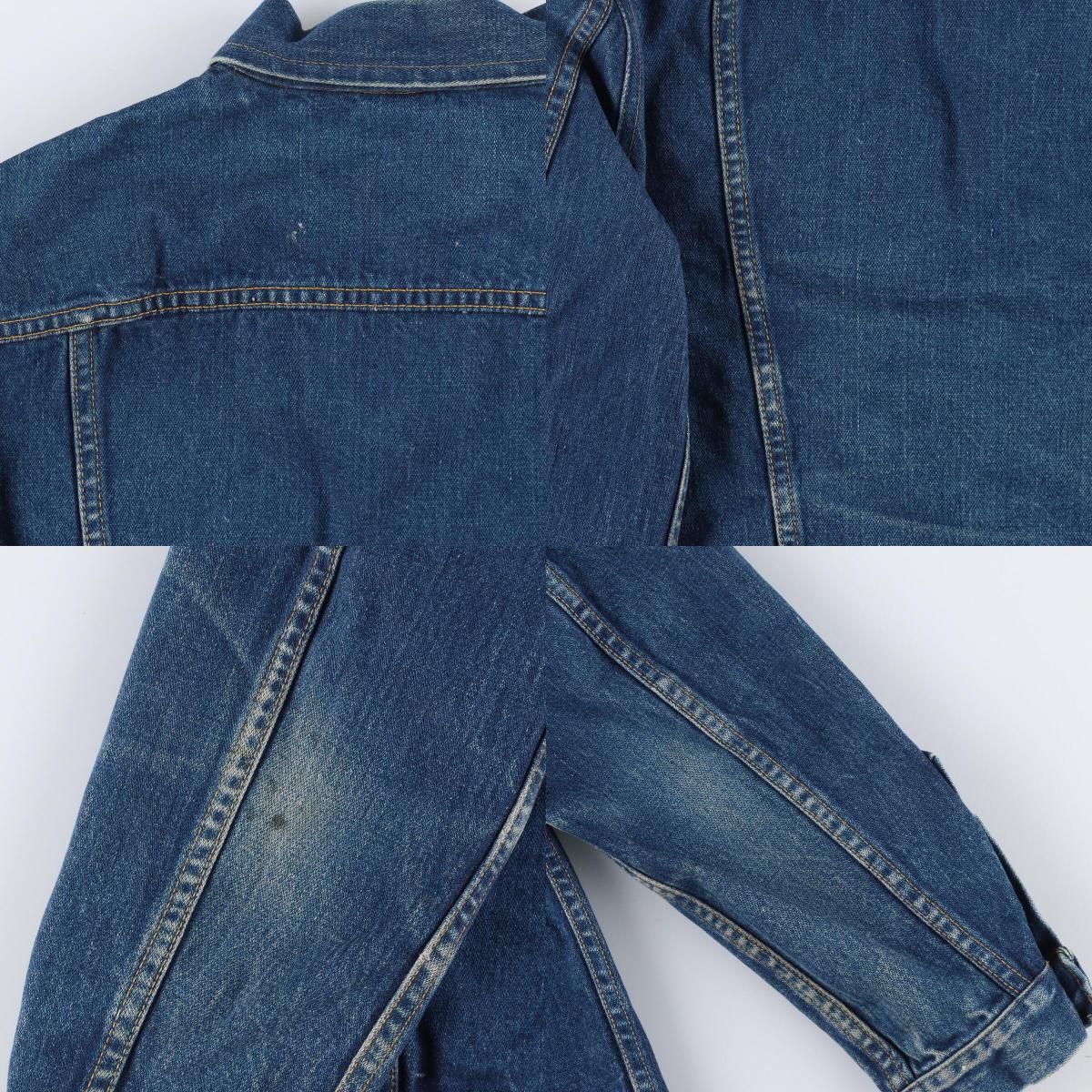 古着 70～80年代 GWG SCRUBBIES デニムジャケット Gジャン カナダ製 