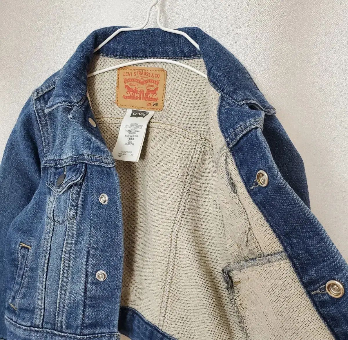リーバイス キッズ ジージャンの通販 USA製 Levi