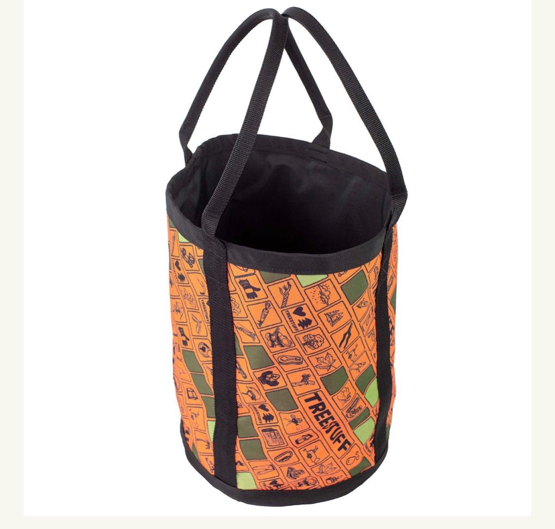 TreeUPクライミングバッグ30L オレンジ/ブラック アーボリスト 造園 TREESTUFF ロープバッグ カラー：オレンジ アーボリスト ツリー